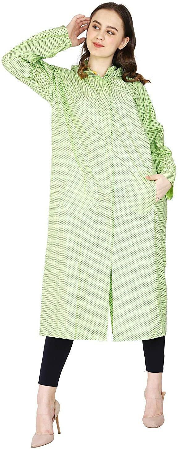 Polka Print Women Rain Suit-image-26