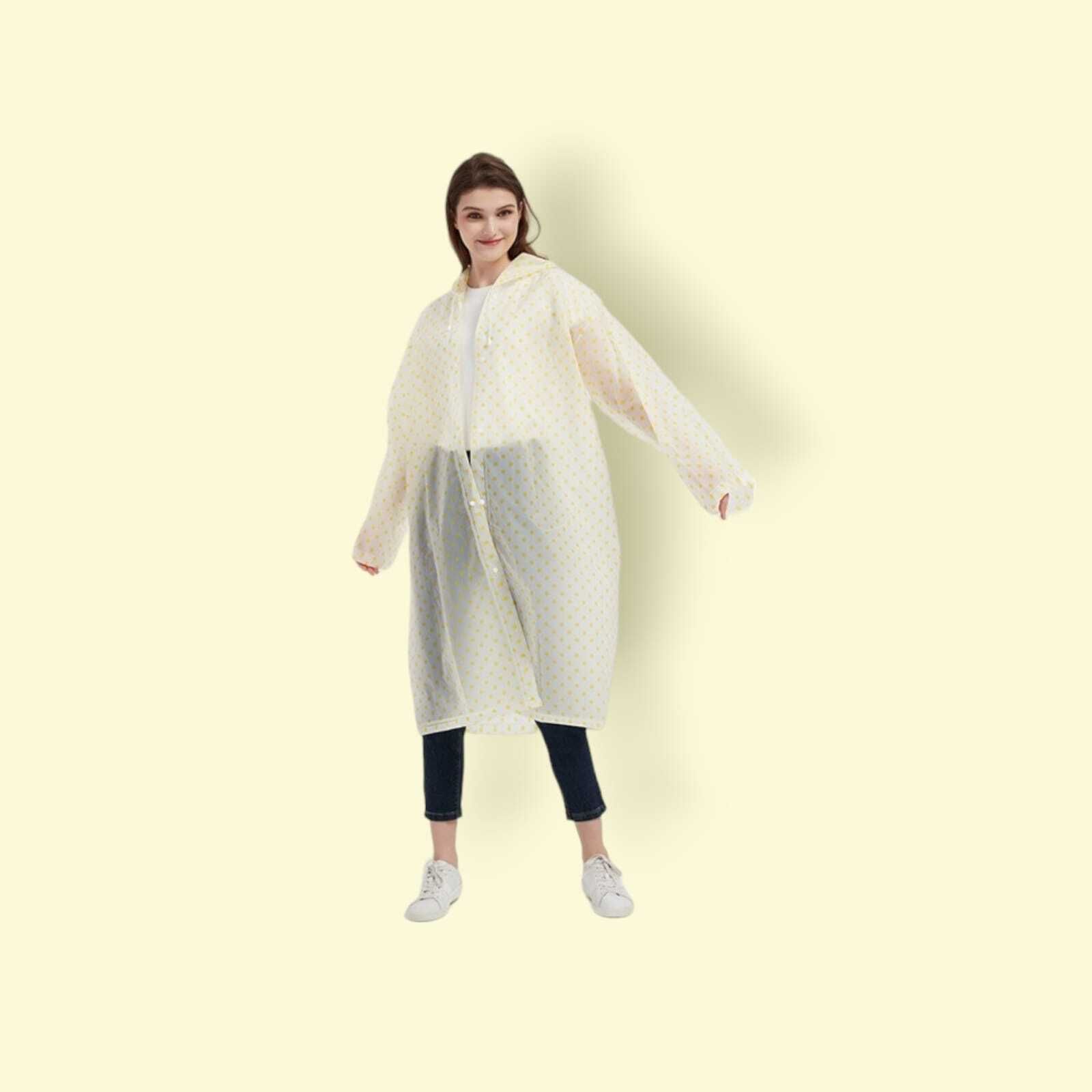 trickeyshopper Self Design Women Raincoat-picture-24