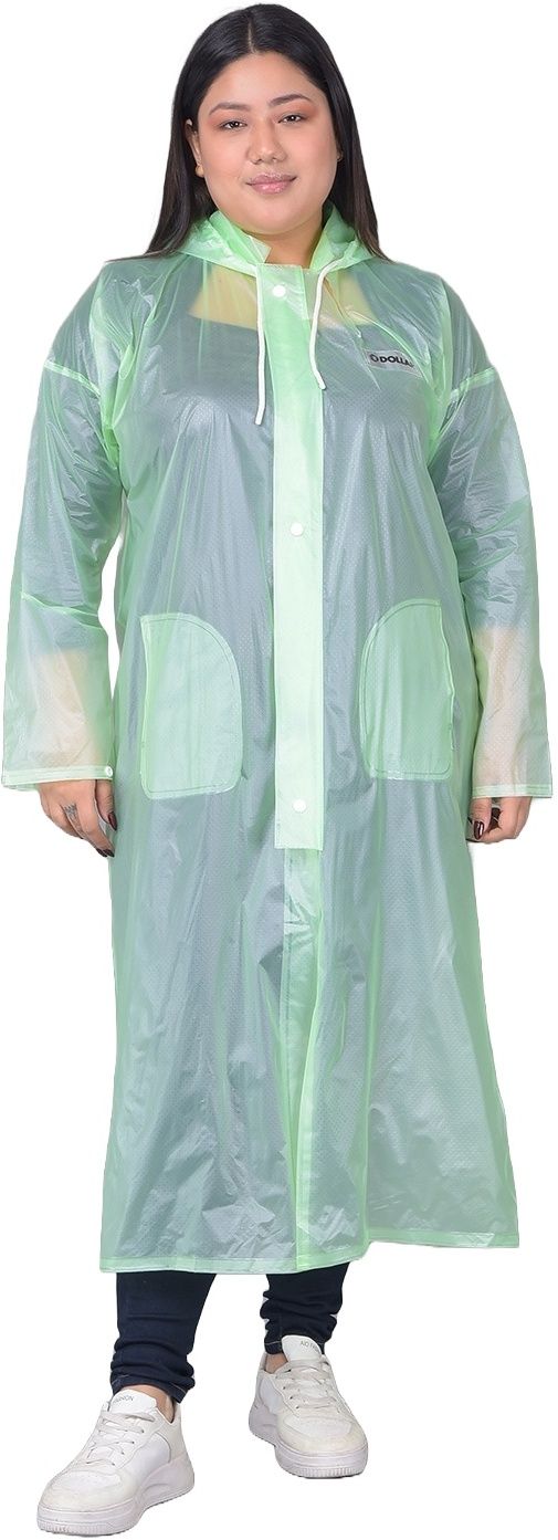 dollar Solid Women Raincoat-picture-10