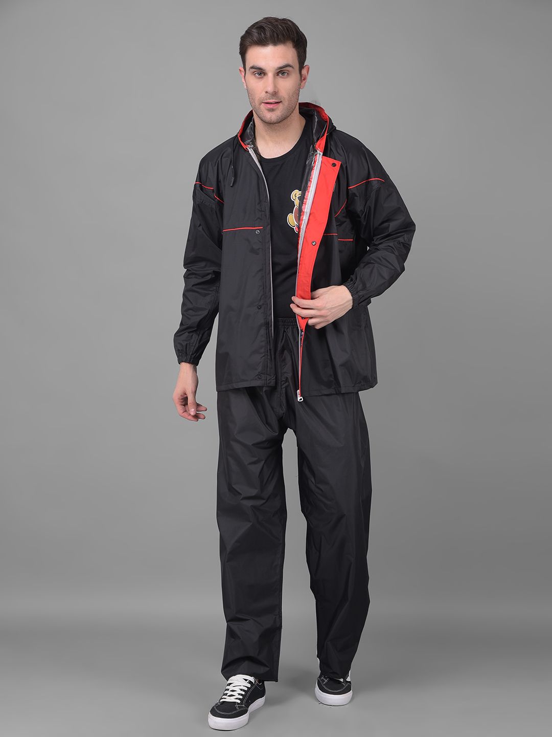 dollar Solid Men Rain Suit-picture-24