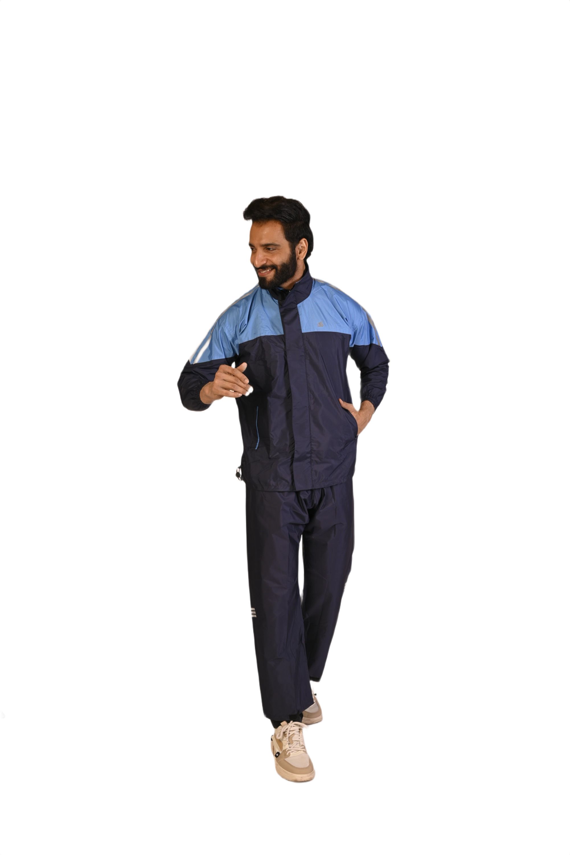 duckback Colorblock Men Rain Suit-picture-12