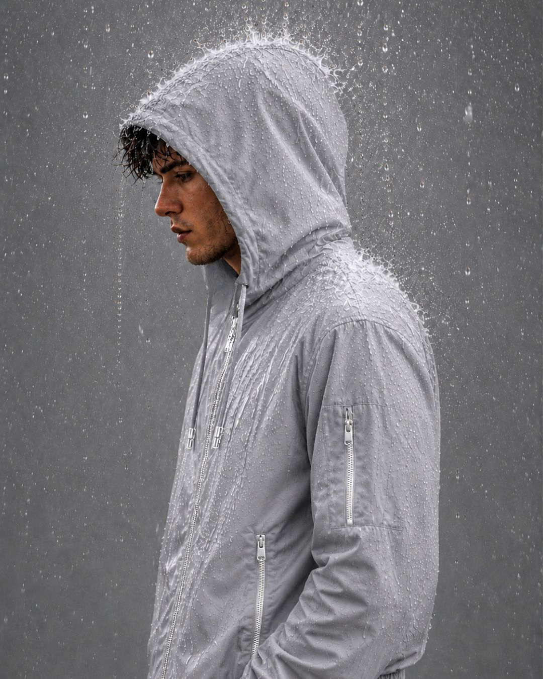 caraba Solid Men Raincoat-picture-22