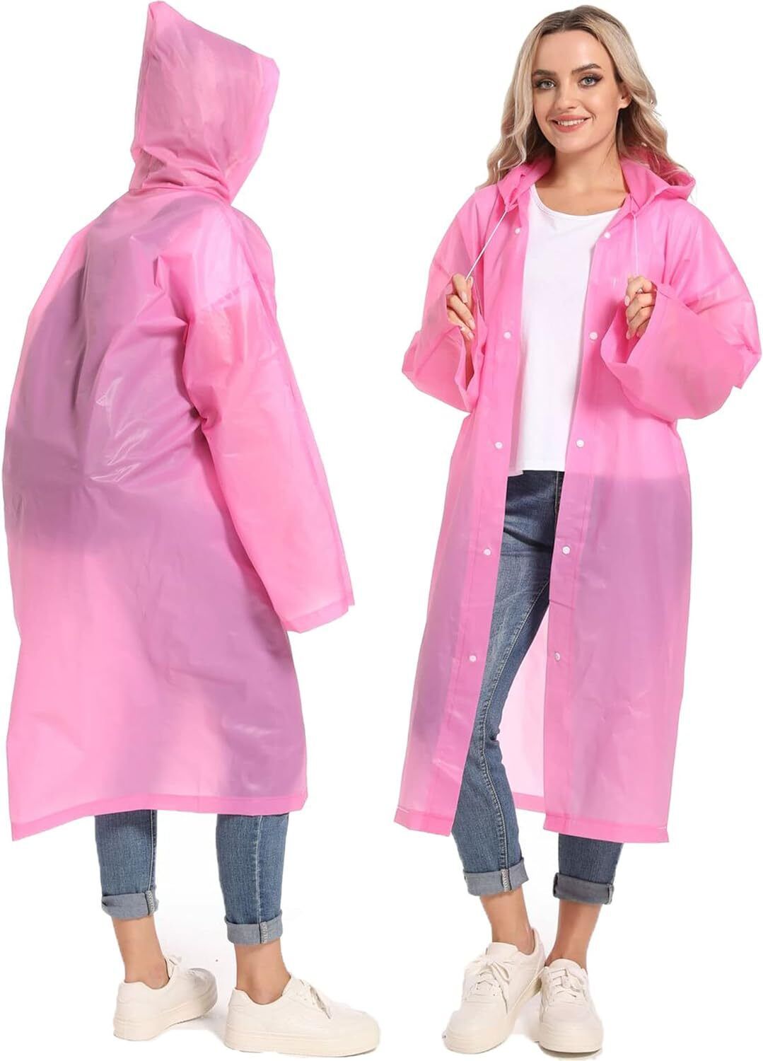 Solid Women Raincoat
