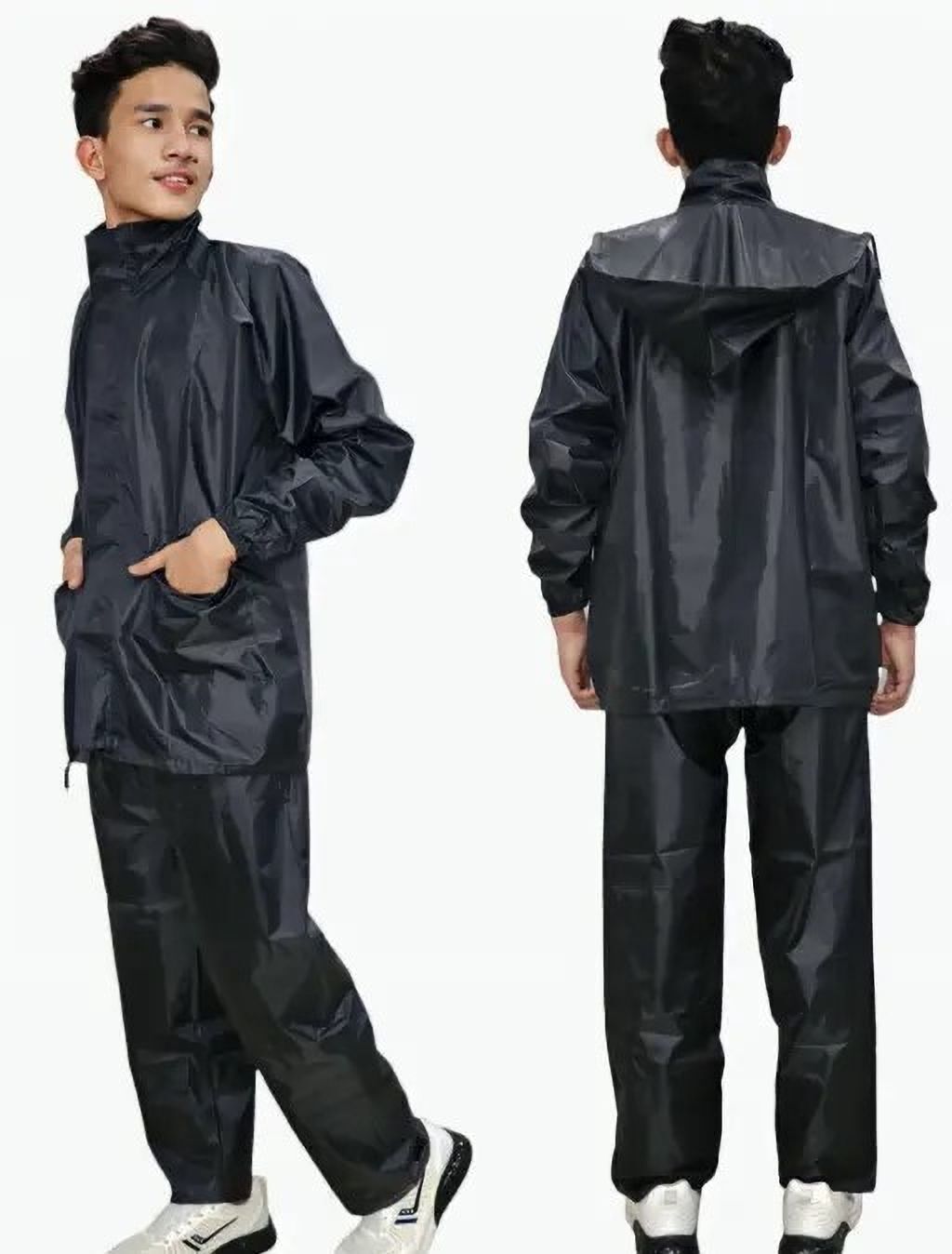 v nimoliya Solid Men Raincoat-picture-38
