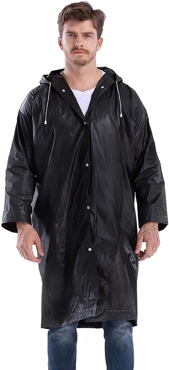 the dezin stiching Solid Men Raincoat-picture-34