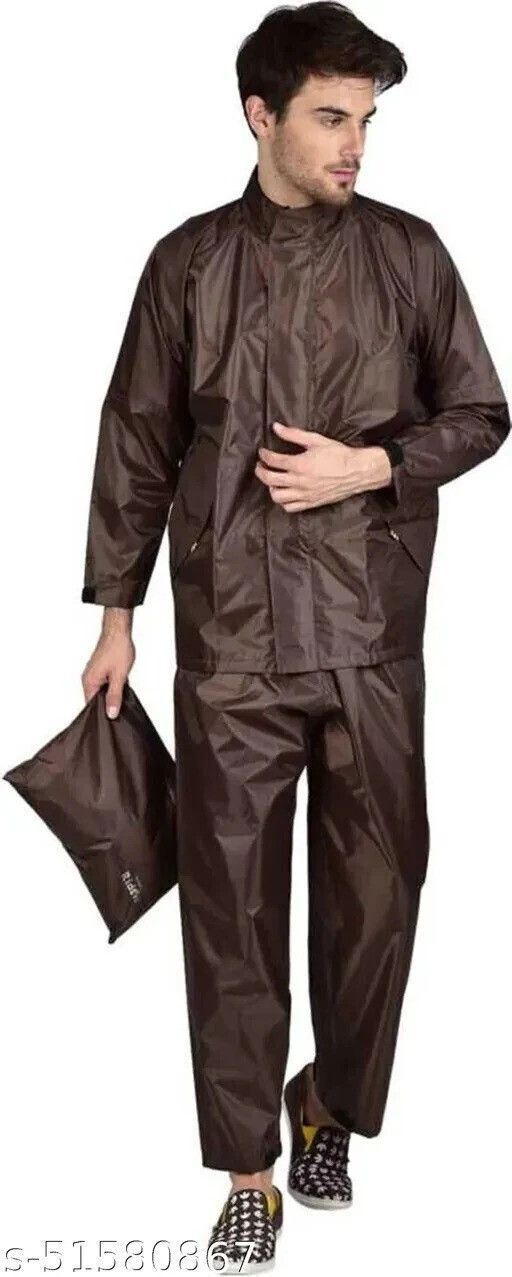 v nimoliya Solid Men Raincoat-picture-42