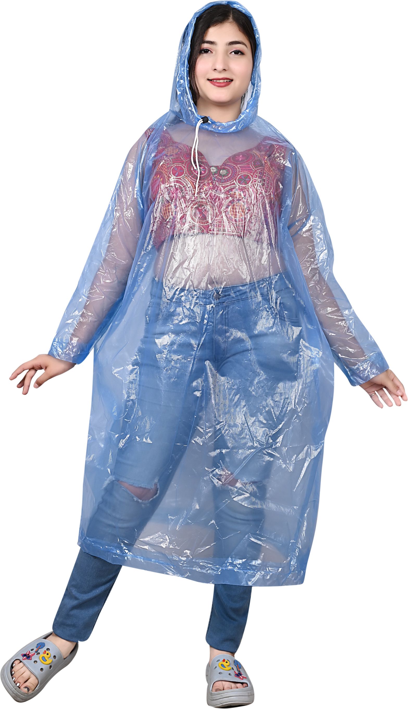 fio fashionio Solid Women Raincoat-picture-15