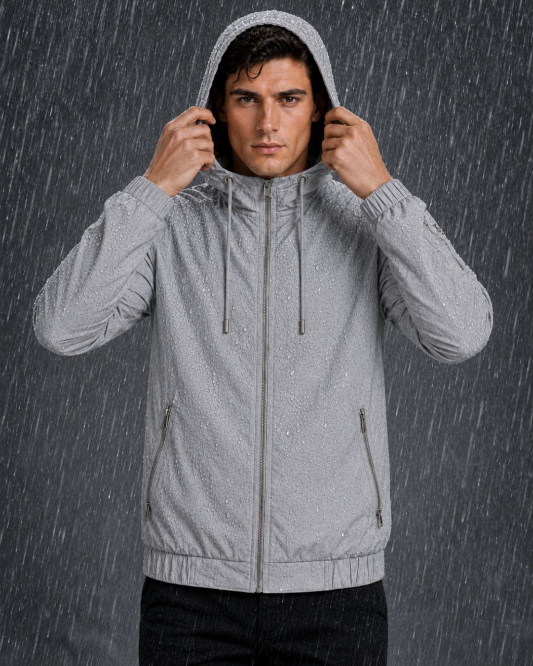 iandt Solid Men Raincoat-picture-10