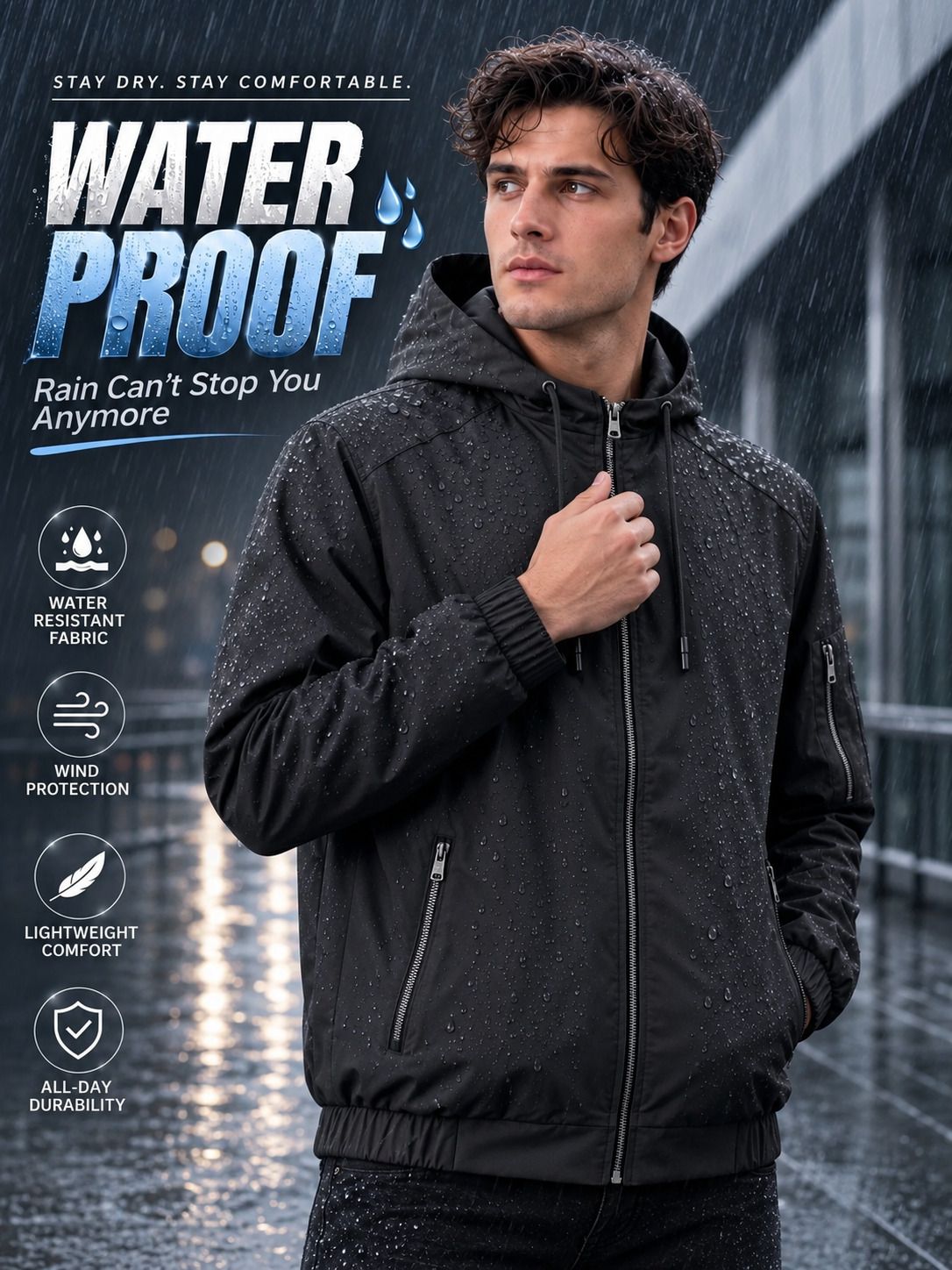 mia fashion Solid Men Raincoat-picture-27