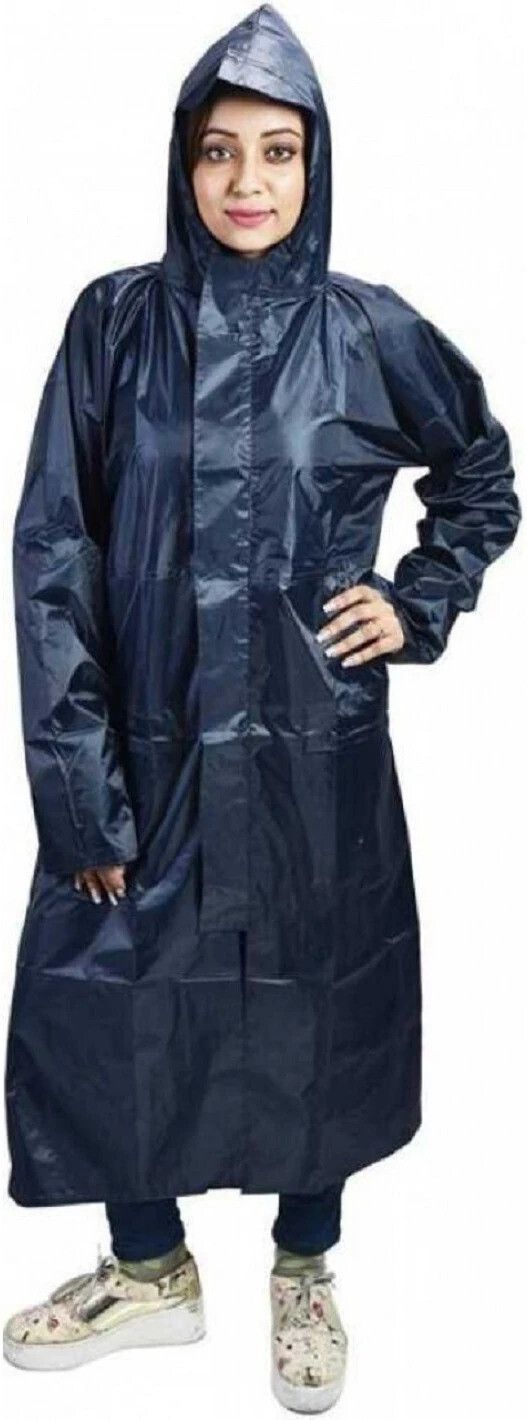 houseofcommon Solid Women Raincoat-picture-34