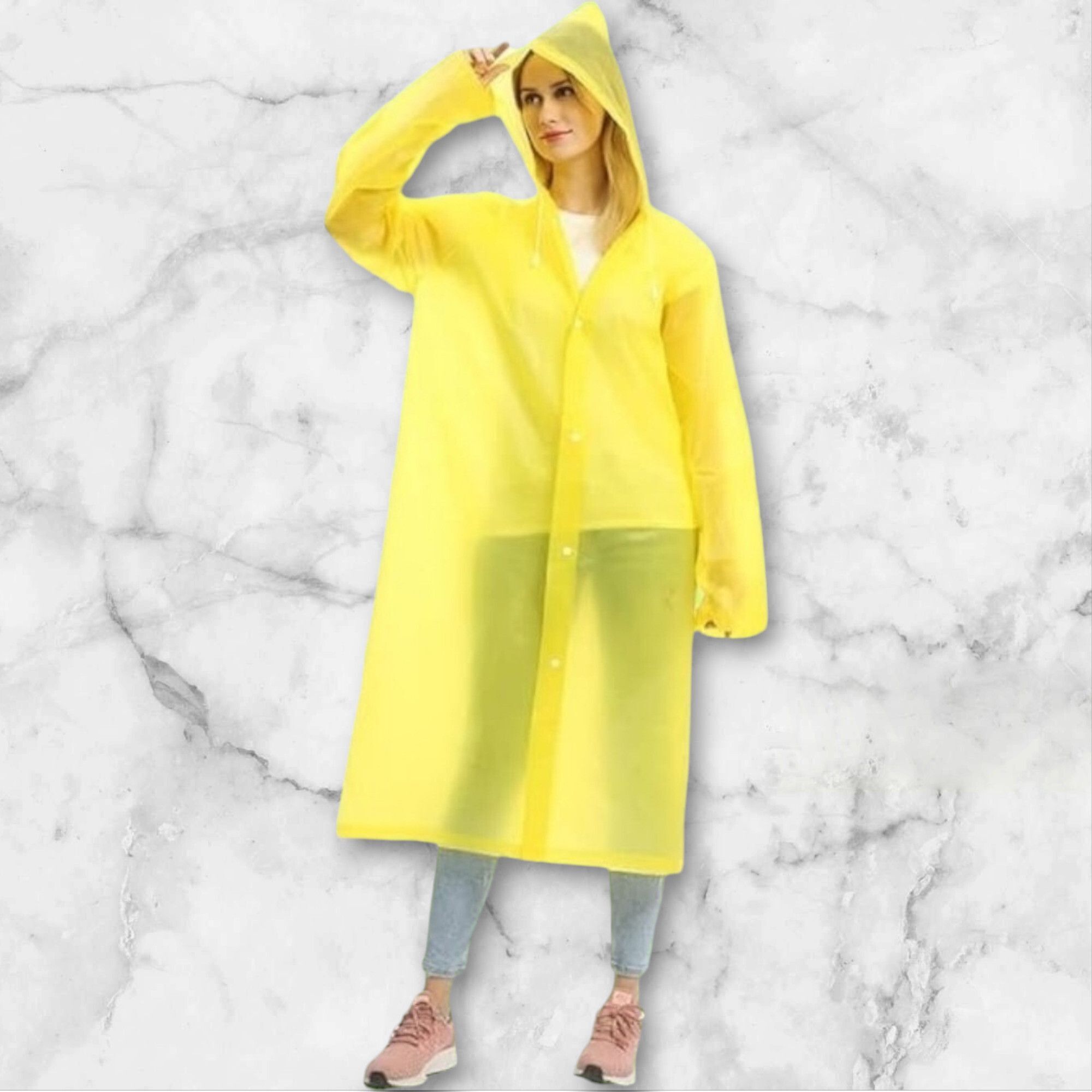 fashionon Solid Women Rain Suit-picture-17