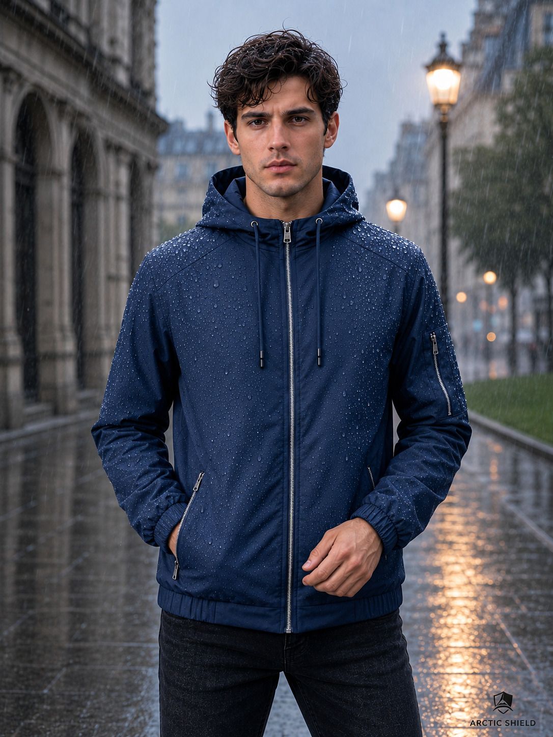 mia fashion Colorblock Men Raincoat-picture-21