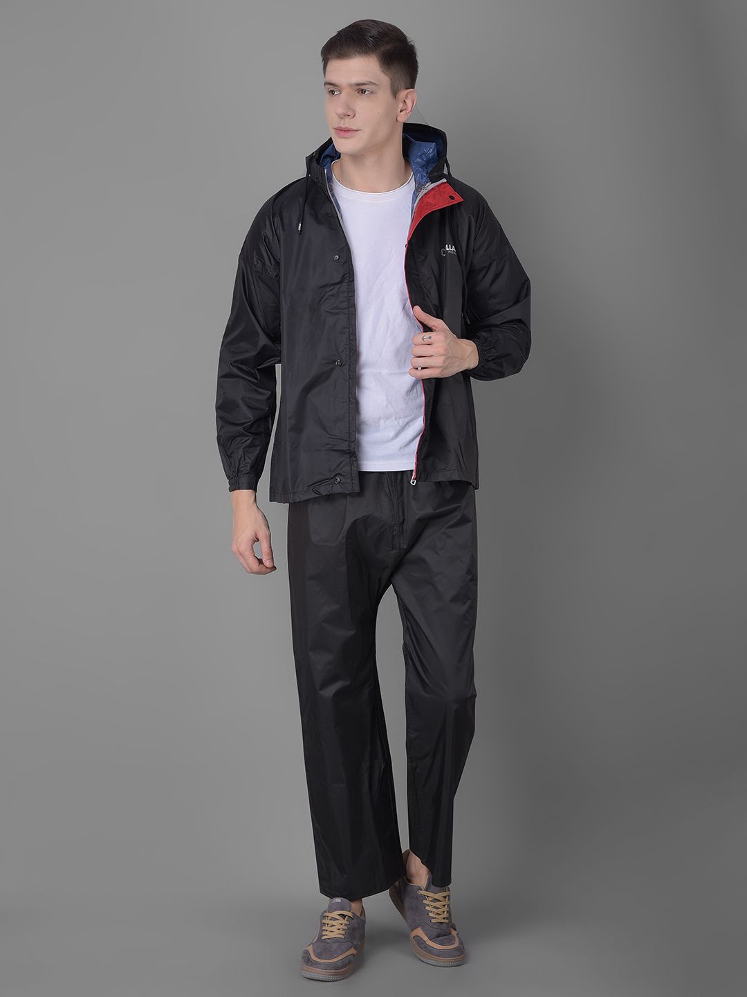 dollar Solid Men Rain Suit-picture-31