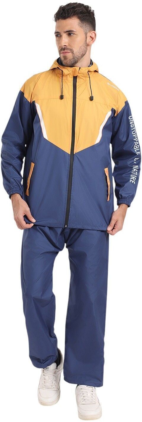 citizen Colorblock Men Raincoat-picture-23