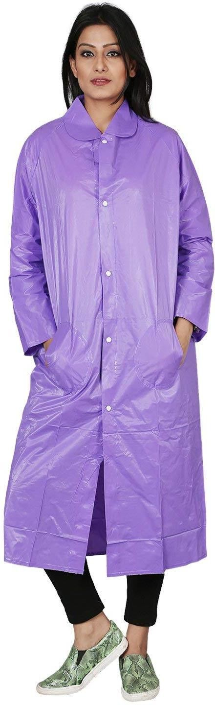Solid Women Raincoat