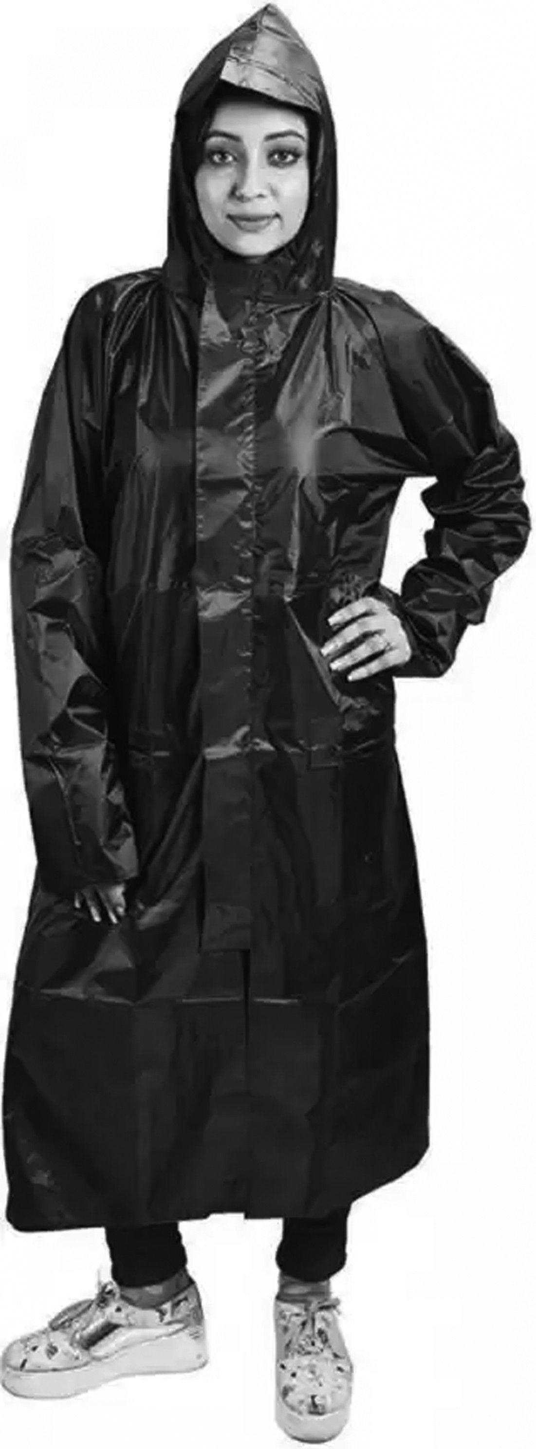 Solid Women Raincoat