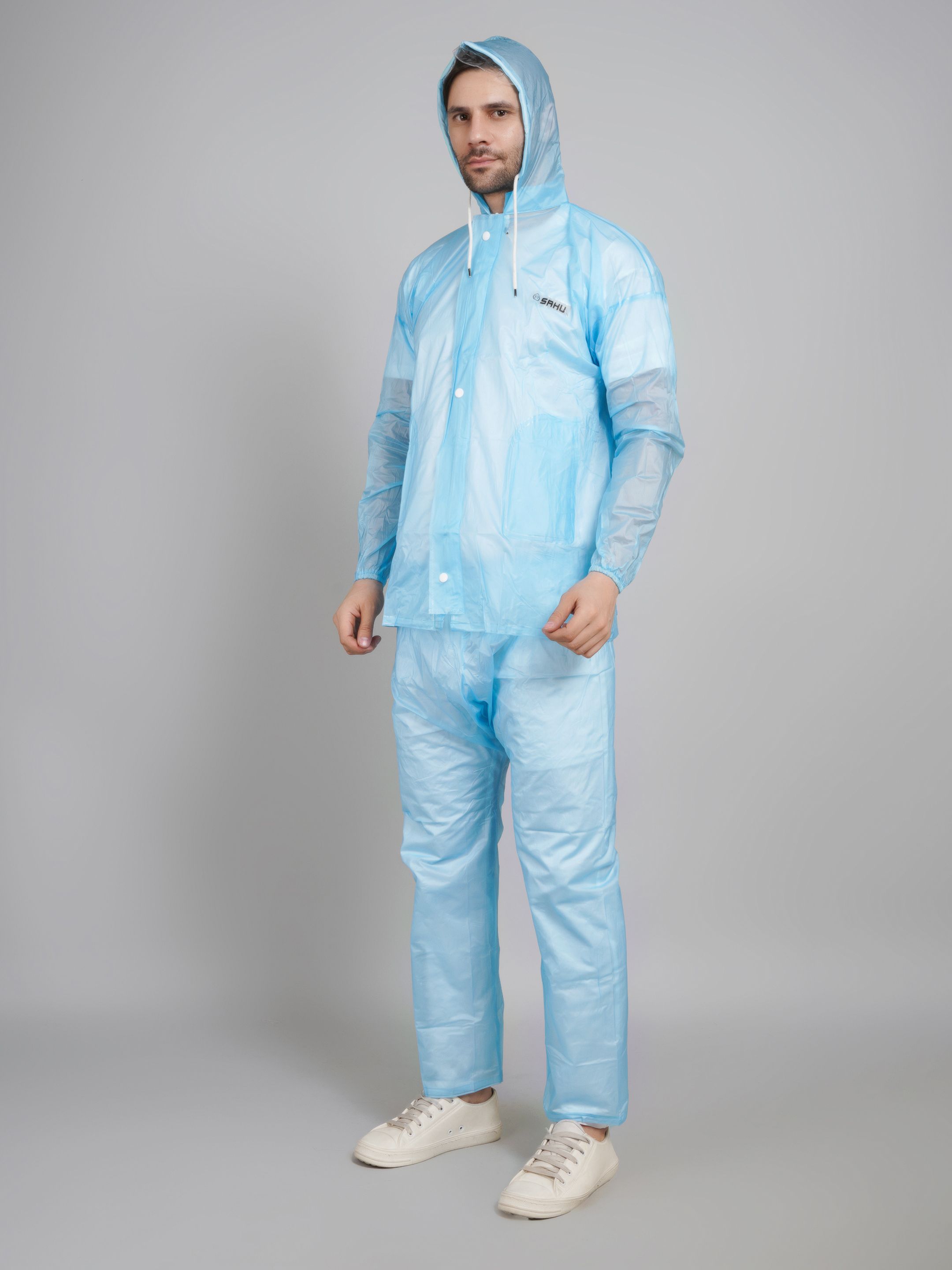 sindon Solid Men Raincoat-picture-14