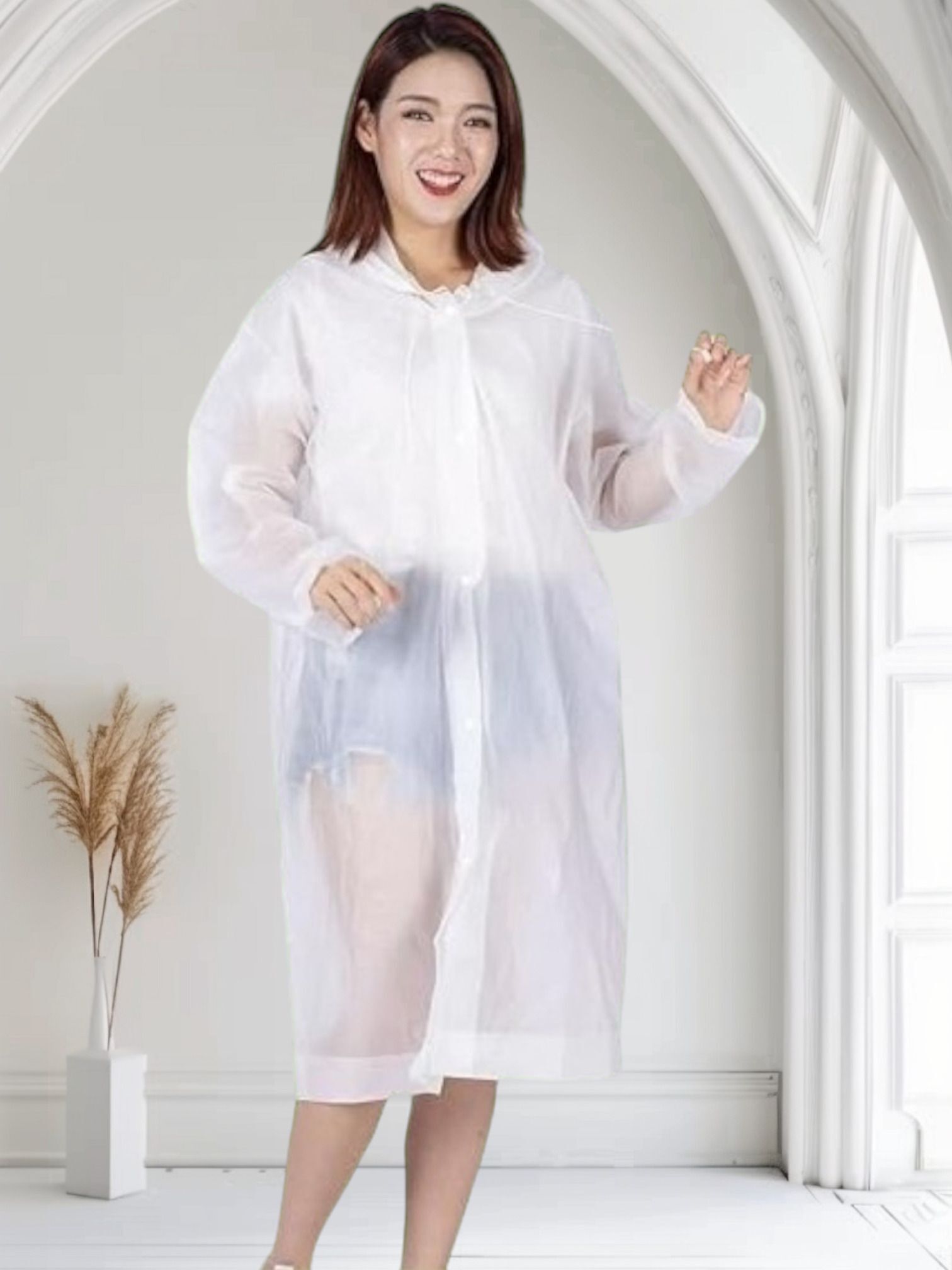 fashionon Solid Women Rain Suit-picture-37