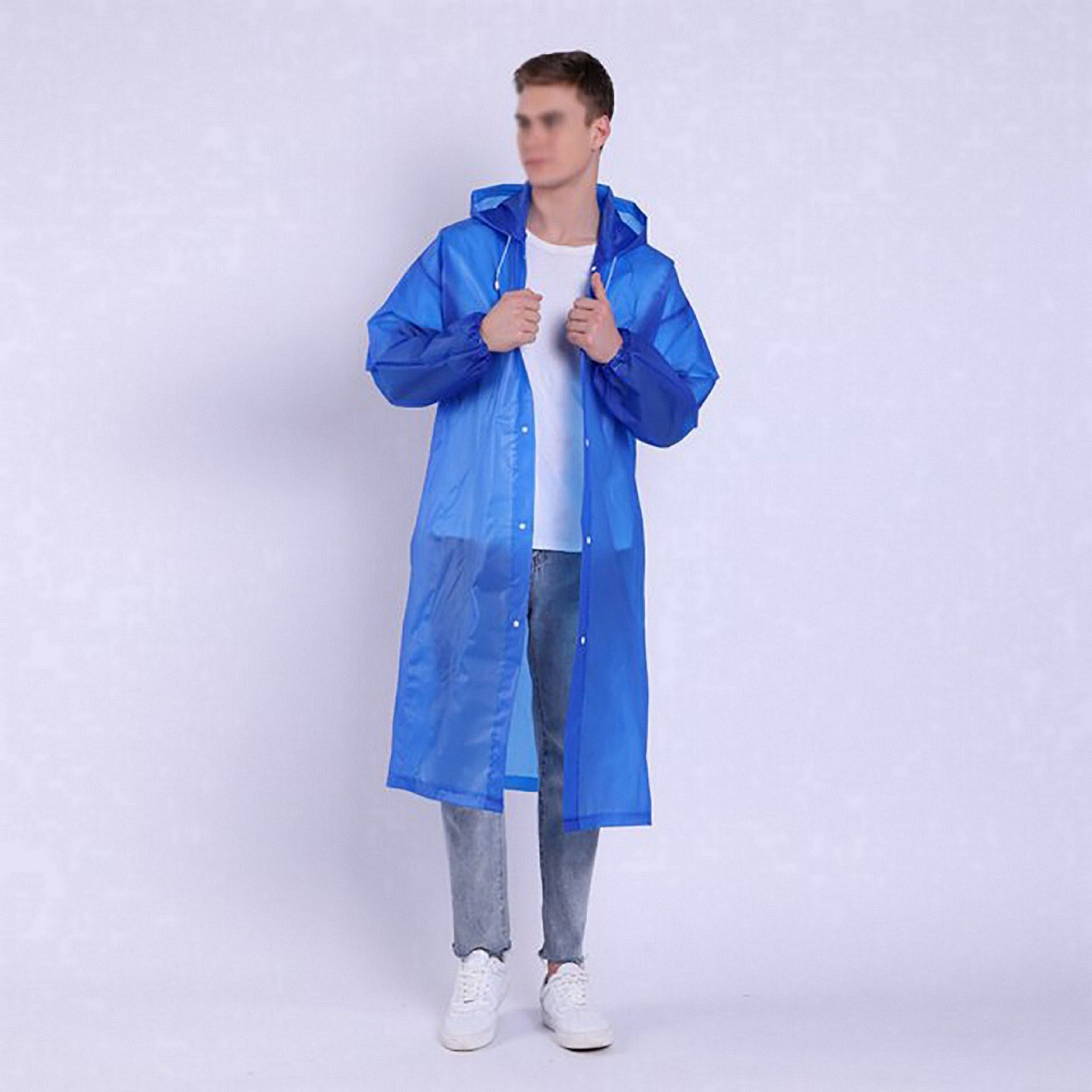 Solid Women Raincoat