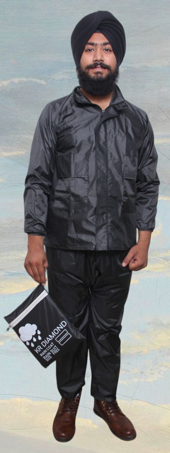 v nimoliya Solid Men Raincoat-picture-30