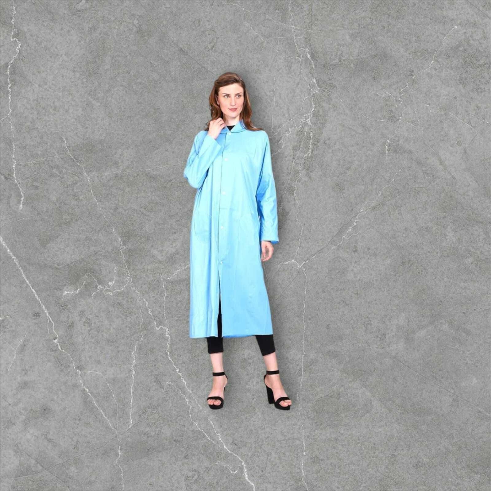 trandingcloths Solid Women Raincoat-picture-10