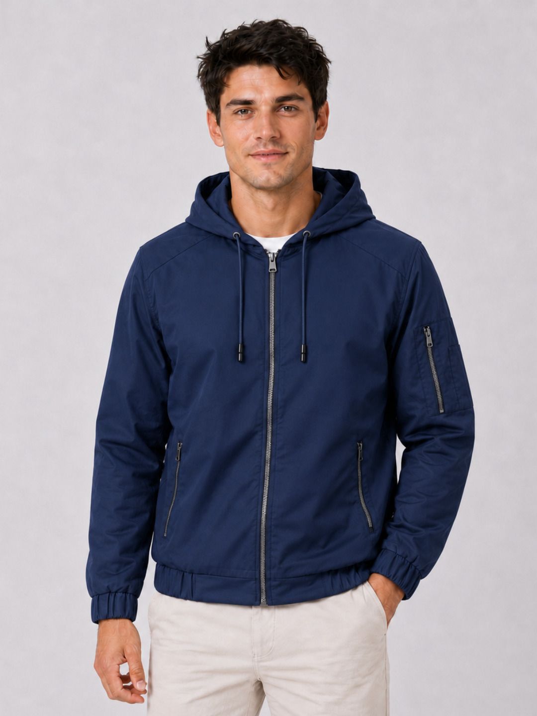 caraba Solid Men Raincoat-picture-24