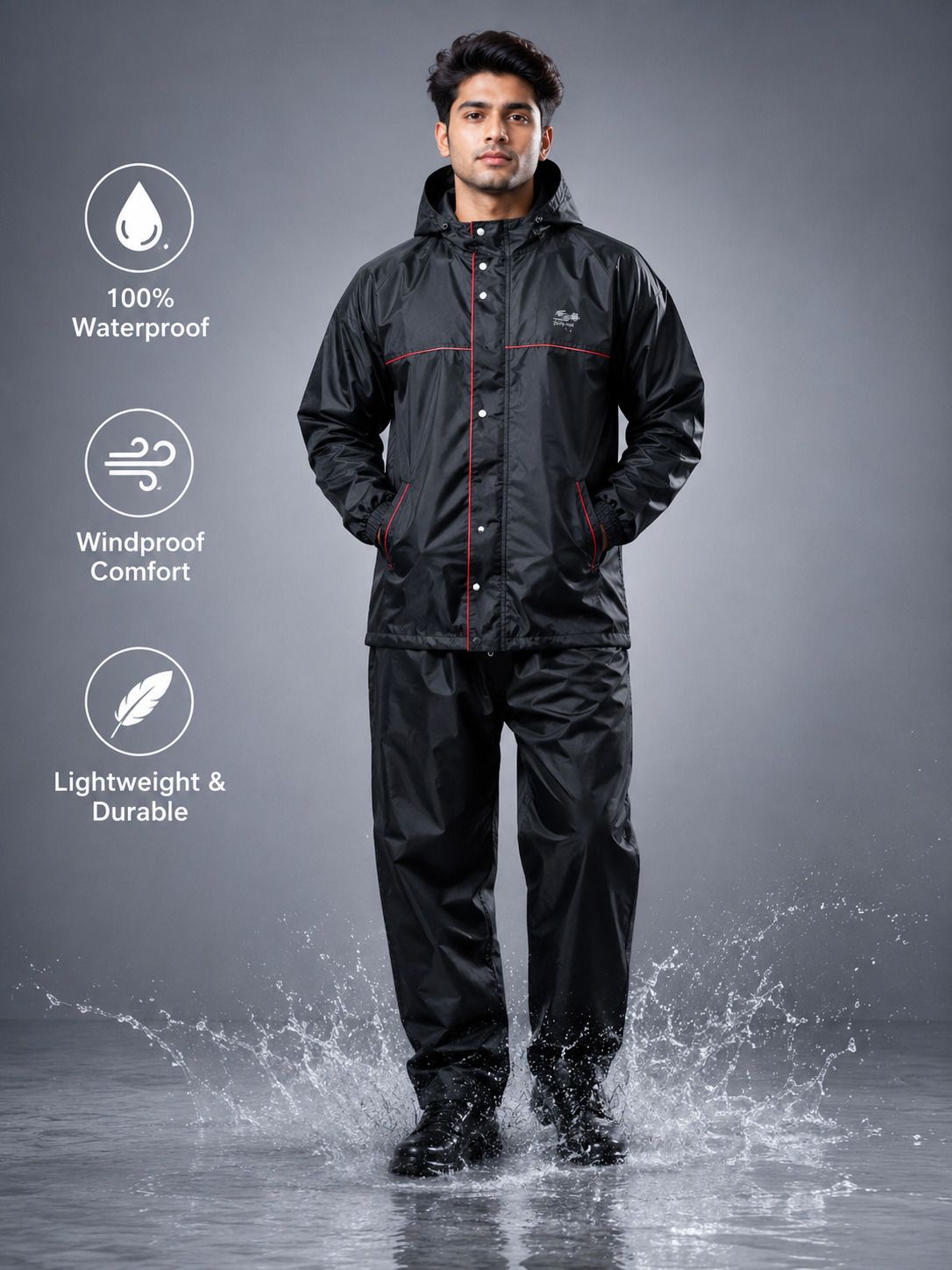 karmakar enterprises Solid Men Raincoat-picture-27