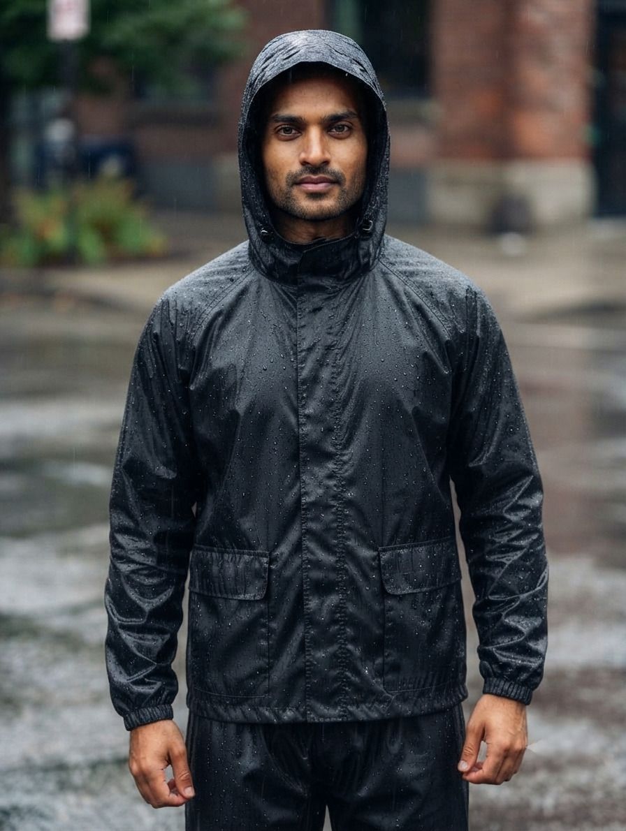 exportbhavya Solid Men Raincoat-picture-13