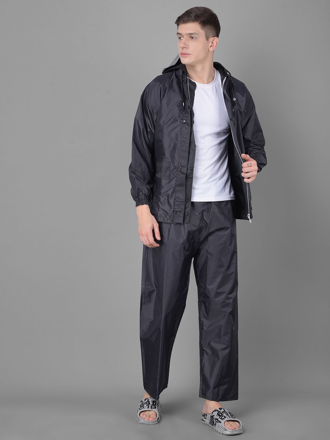 dollar Solid Men Rain Suit-picture-34