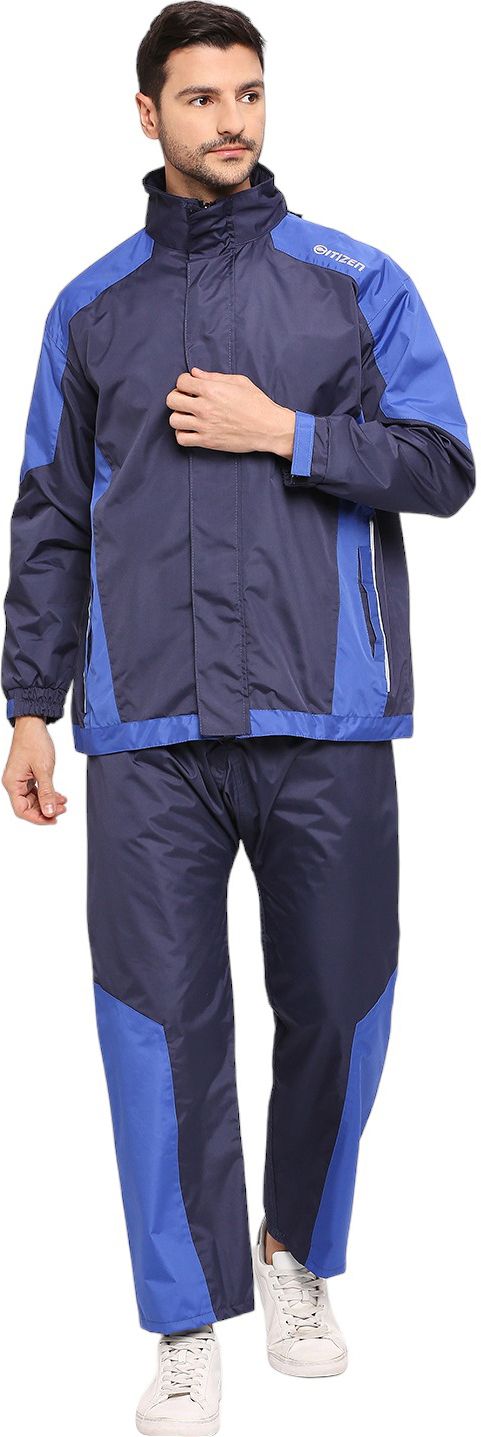 citizen Colorblock Men Raincoat-picture-18