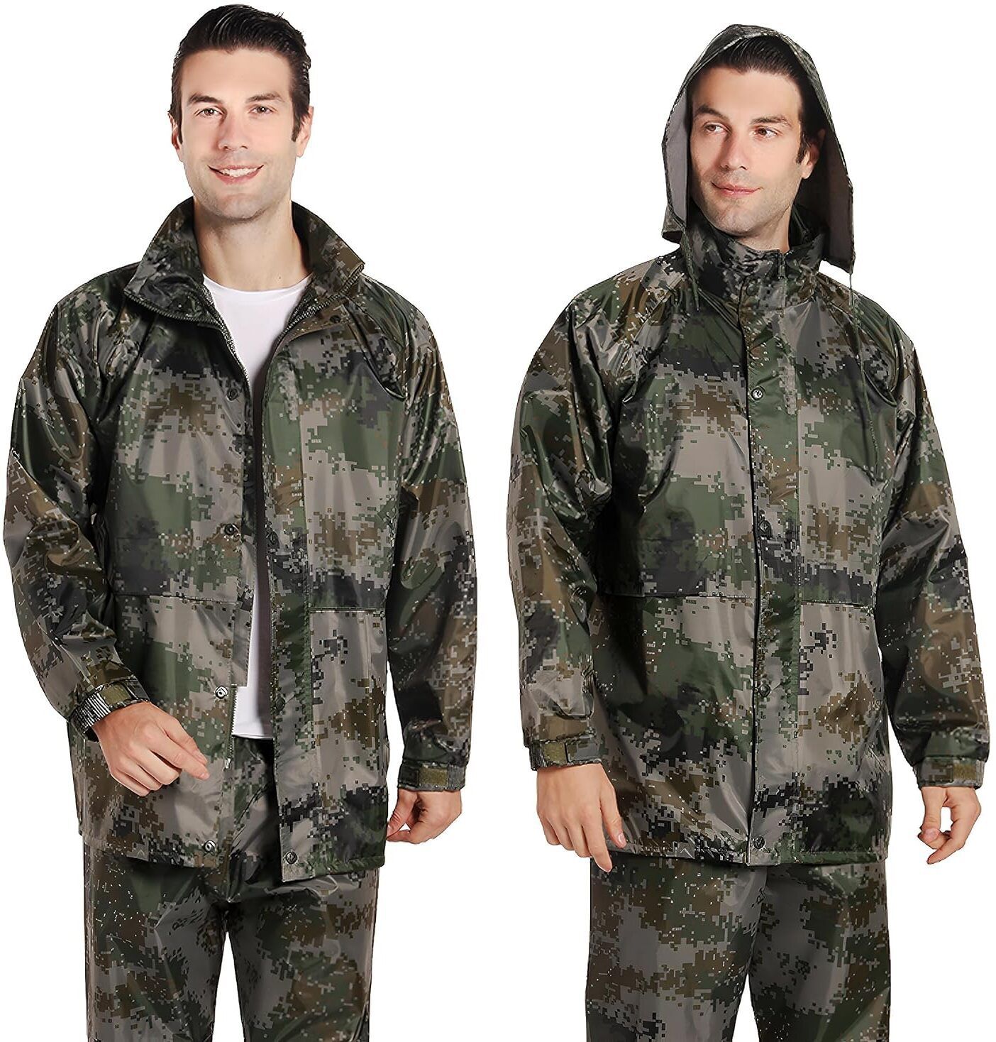 hacer Solid Men Raincoat-picture-16