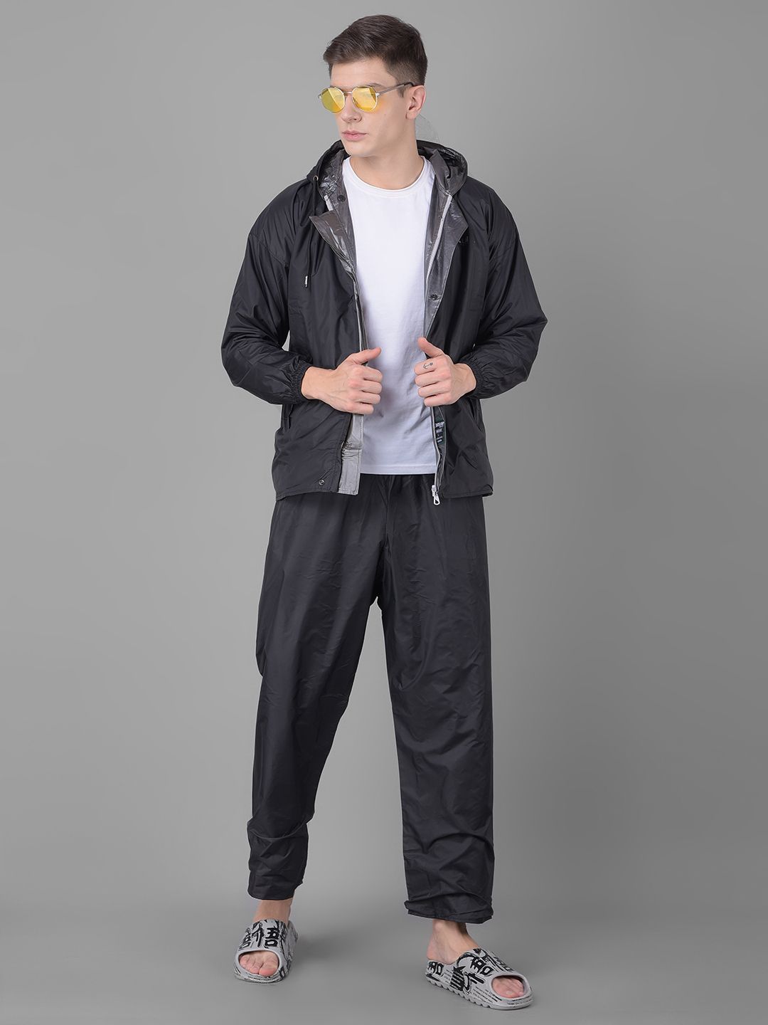 dollar Solid Men Rain Suit-picture-28
