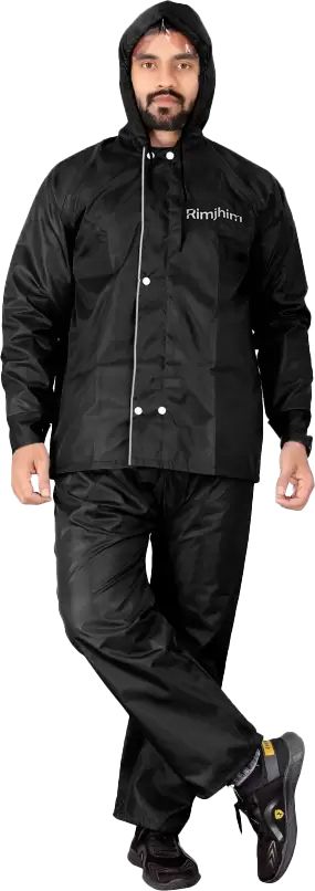 flossy Solid Men Rain Suit-picture-18