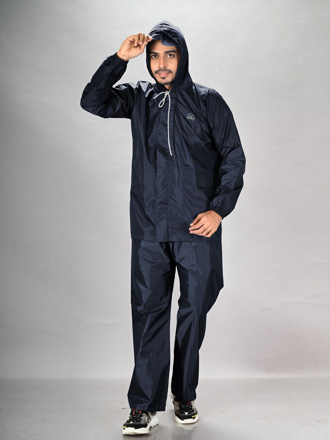 lux venus Solid Men Rain Suit-picture-24
