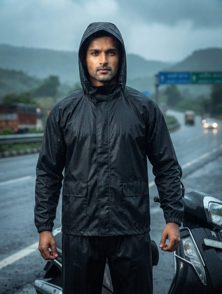 tinz Solid Men Raincoat-picture-16