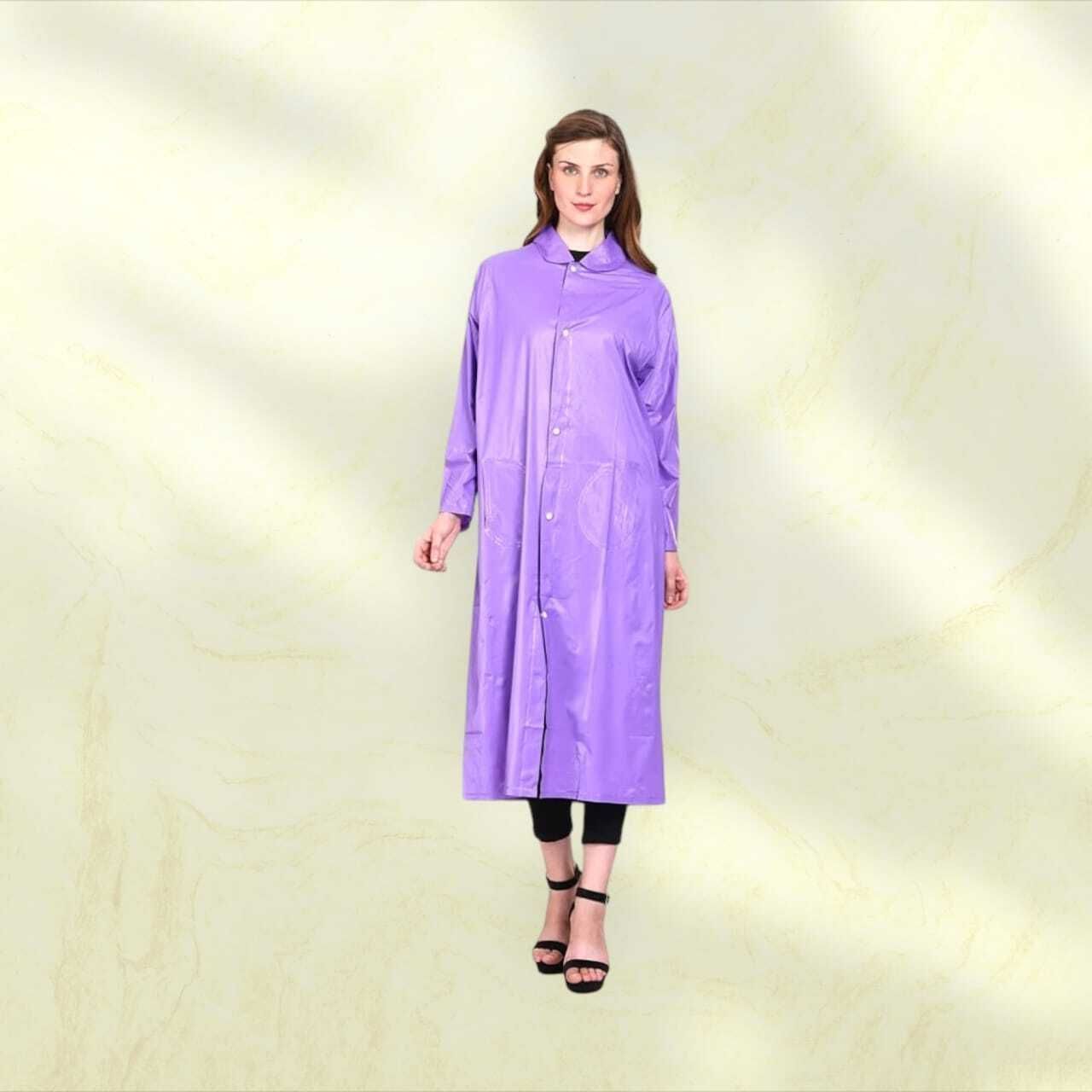 trandingcloths Solid Women Raincoat-picture-11