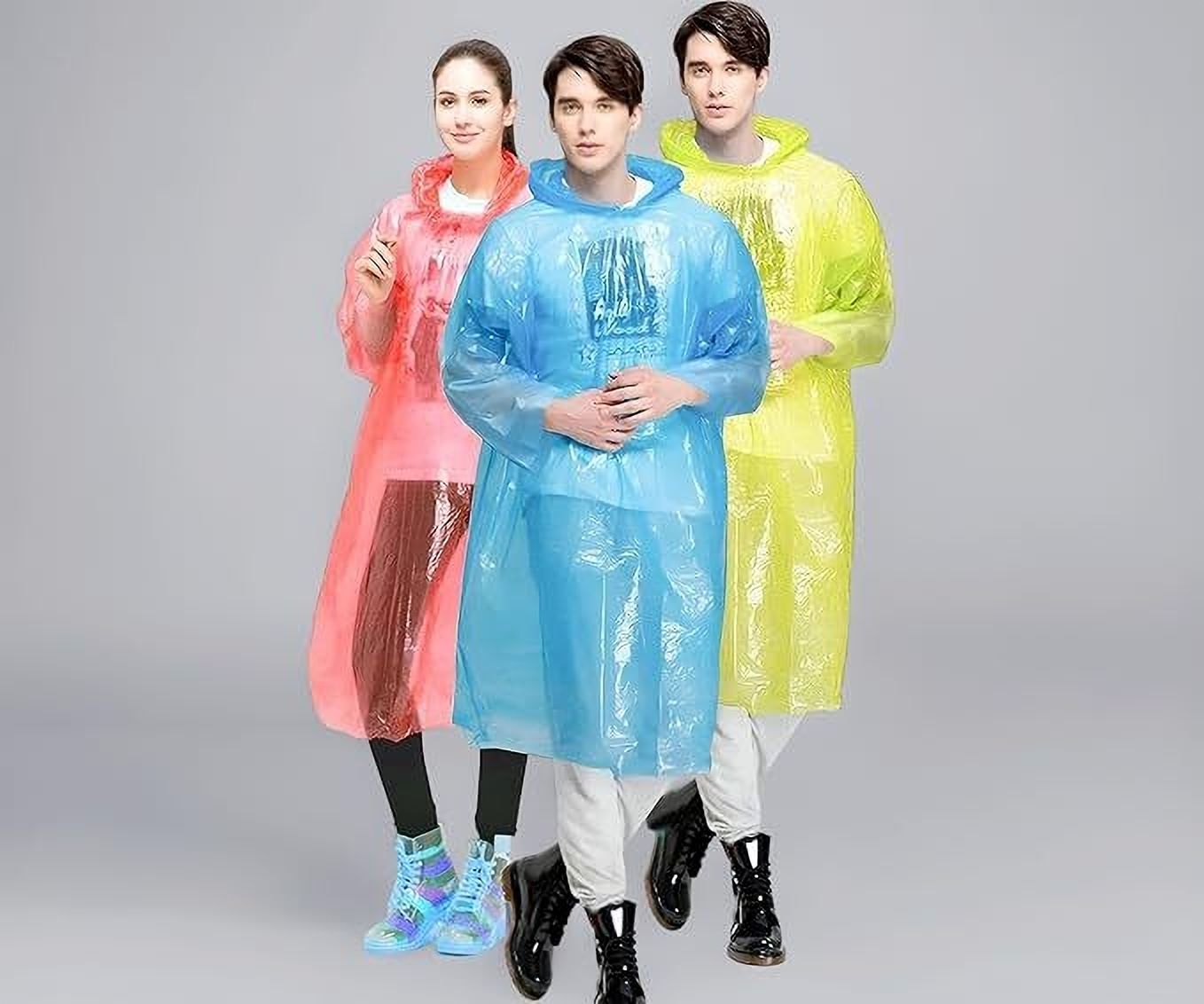 jveh Solid Men Raincoat-picture-45