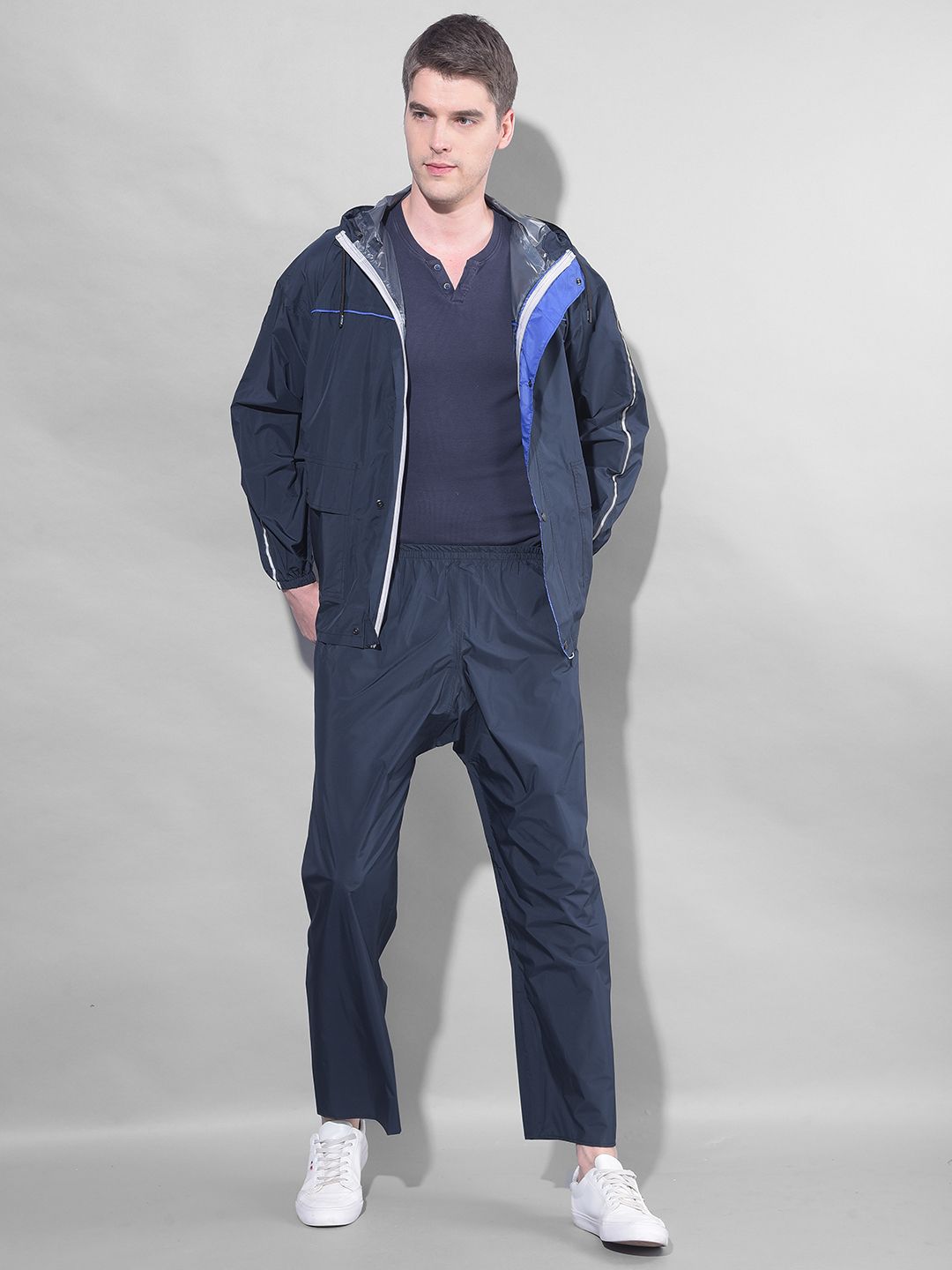 dollar Solid Men Rain Suit-picture-22