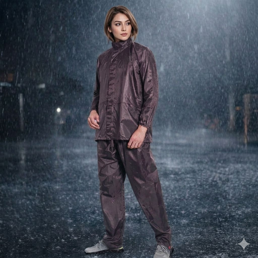 dressbase Solid Women Raincoat-picture-10