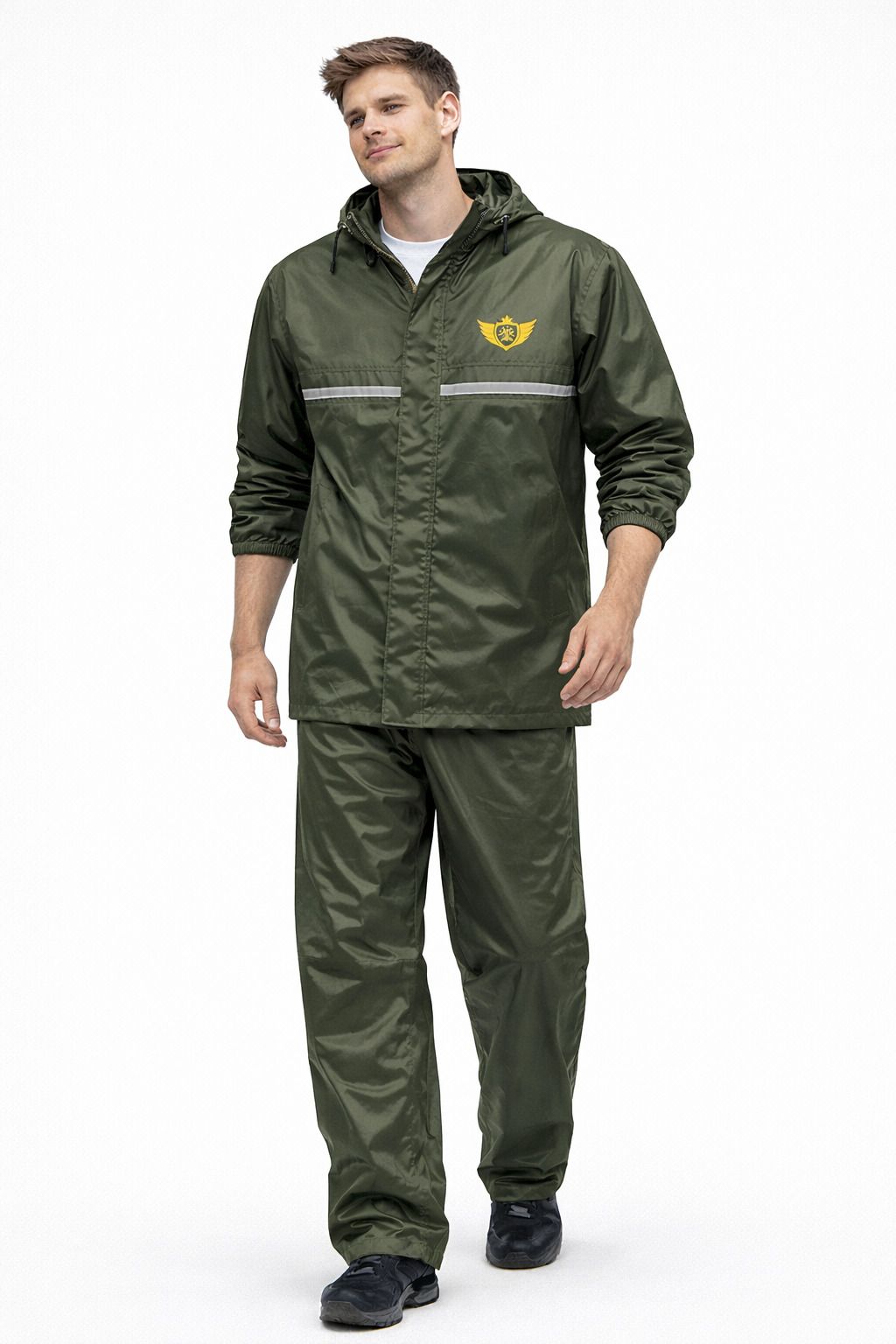 mrshine Solid Men Raincoat-picture-23
