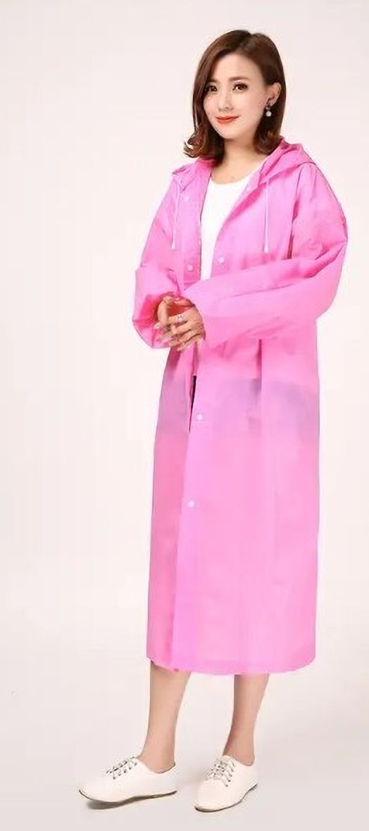 Solid Women Raincoat