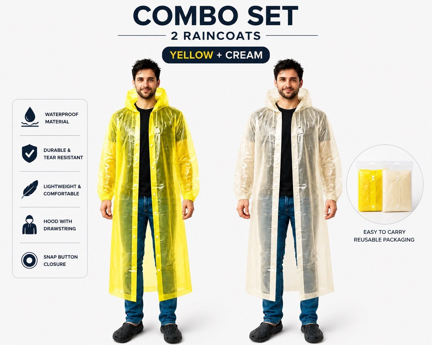 desoria Solid Men Raincoat-picture-16