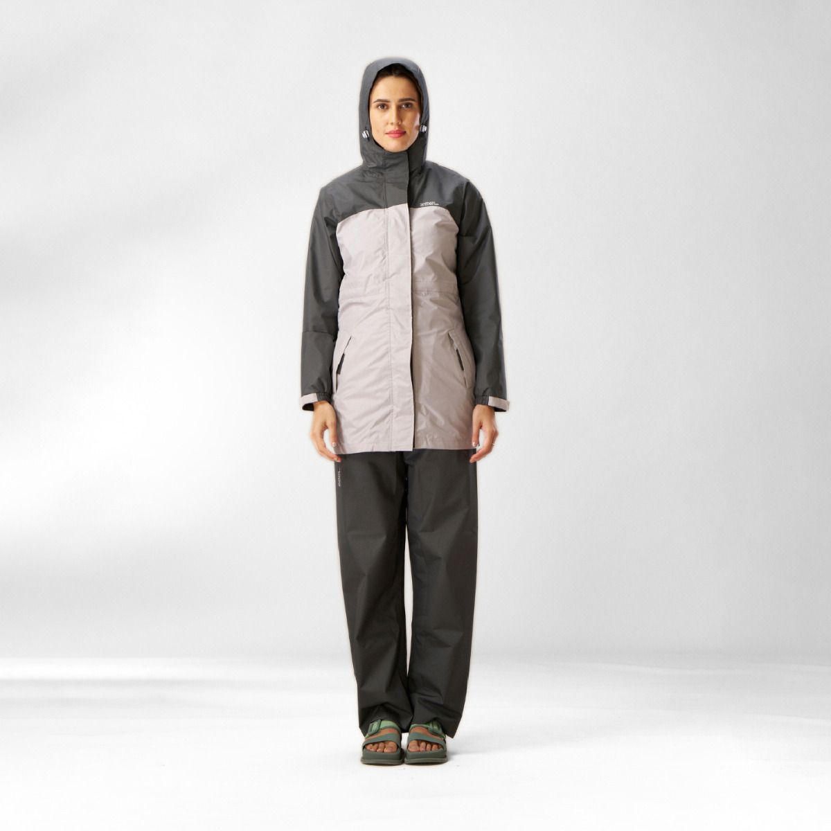 zeel Colorblock Women Raincoat-picture-12