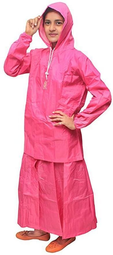 Solid Women Raincoat