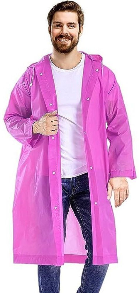 the dezin stiching Solid Men Raincoat-picture-32