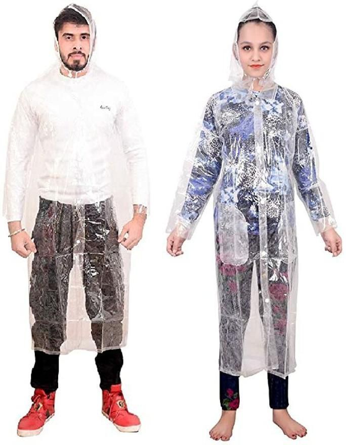 fashionon Floral Print Women Rain Suit-picture-30