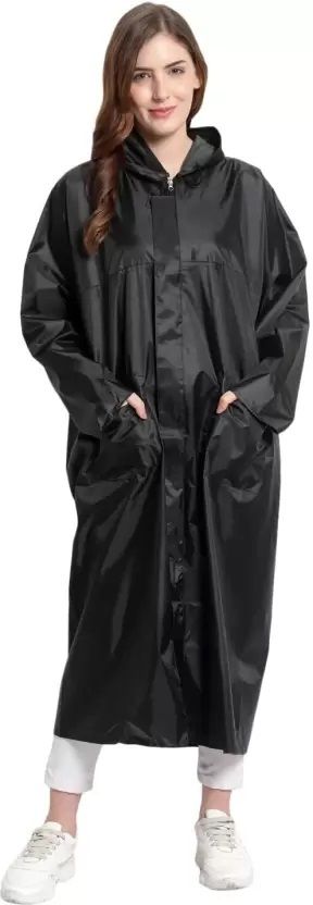 jvbrangi Solid Women Raincoat-picture-19