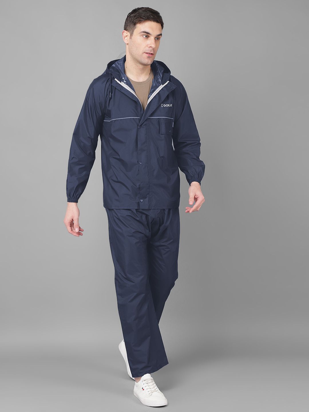 dollar Solid Men Rain Suit-picture-24