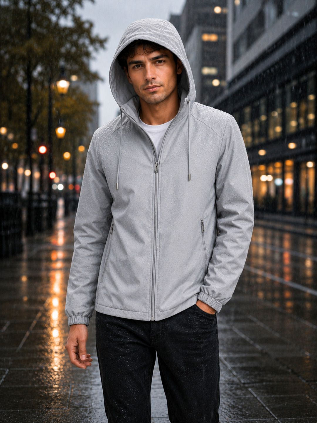 iandt Solid Men Raincoat-picture-25