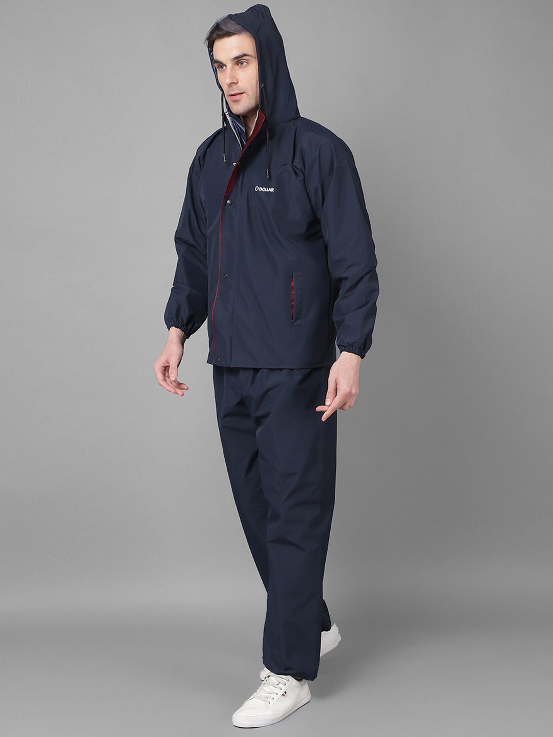 dollar Colorblock Men Rain Suit-picture-20